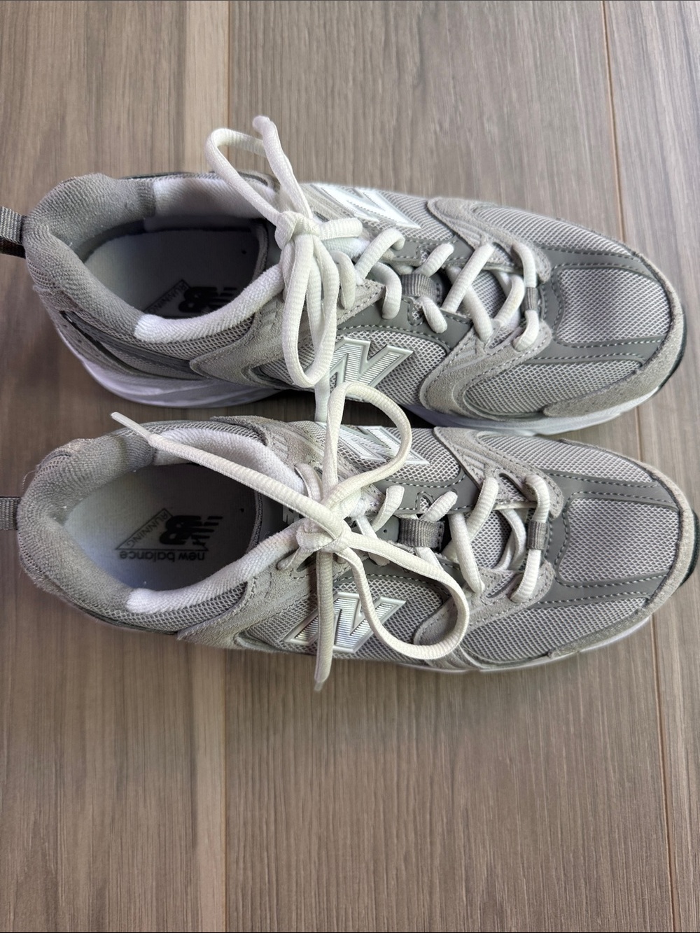 New Balance Unisex Light Gray 530 Sneakers Women Size 7 Men Size 5.5 - Picture 2 of 7